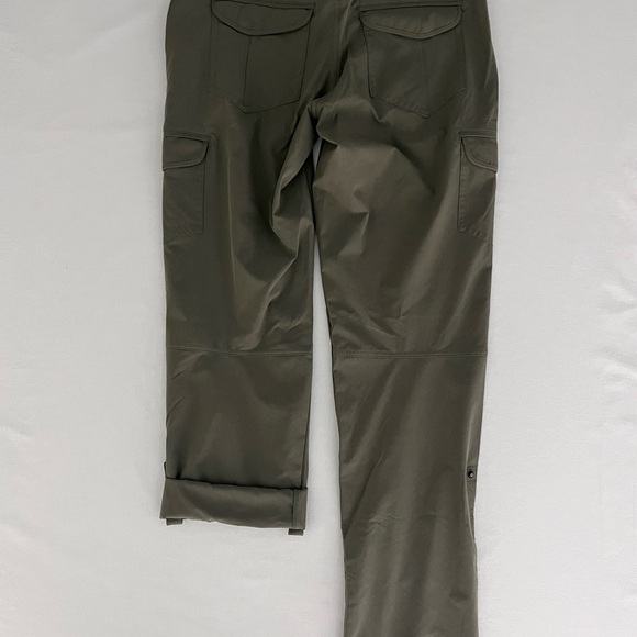 KÜHL Women’s Green FreeFlex Khaki Roll-Up Versatility Pants Pockets size 6 - Picture 13 of 14